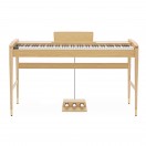 Keynote Contemporary Digital Piano with Bluetooth, Light Oak
