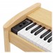 Keynote Contemporary Piano by Gear4music, Light Oak