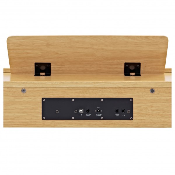 Keynote Contemporary Piano by Gear4music, Light Oak