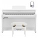 Yamaha Pakiet pianina cyfrowego CLP 835, Satin White