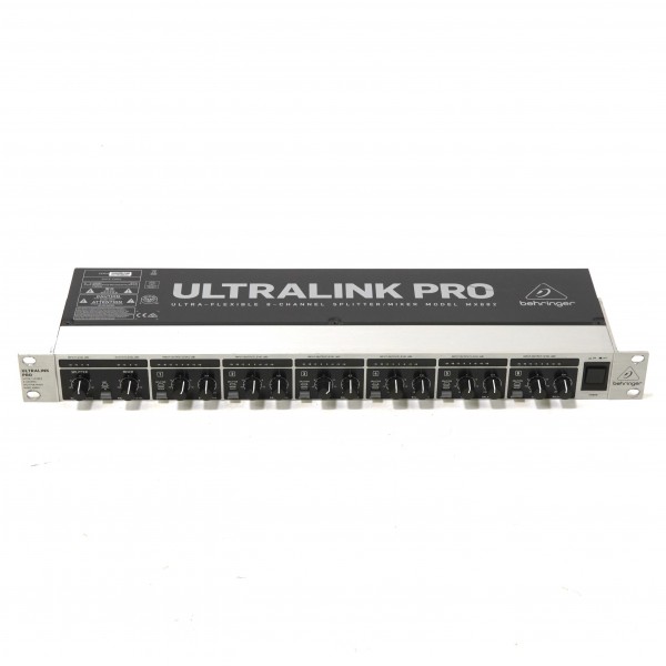 Behringer MX882 V2 Ultralink Pro 8-Channel Splitter Mixer - Secondhand