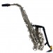 Alto Saxophone by Gear4music, Nickel - Secondhand