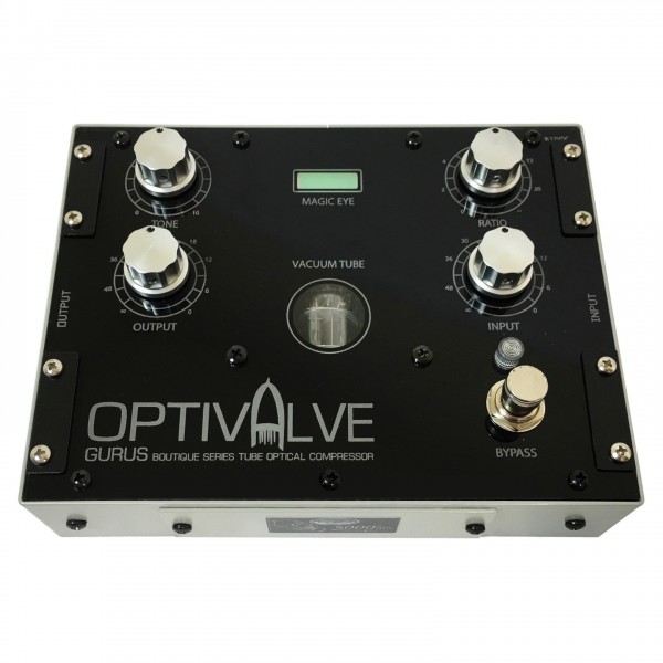 Gurus Optivalve Tube-Optical Compressor/Limiter Pedal