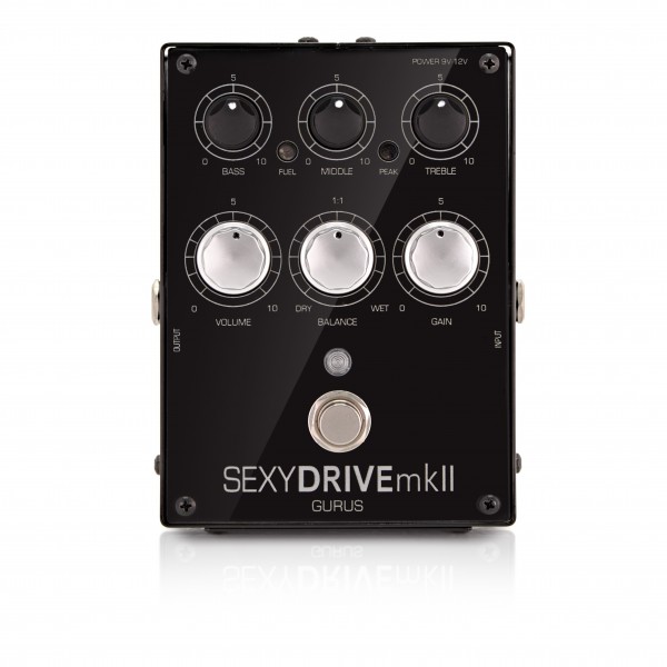 Gurus SexyDRIVE MkII Preamp Overdrive Pedal