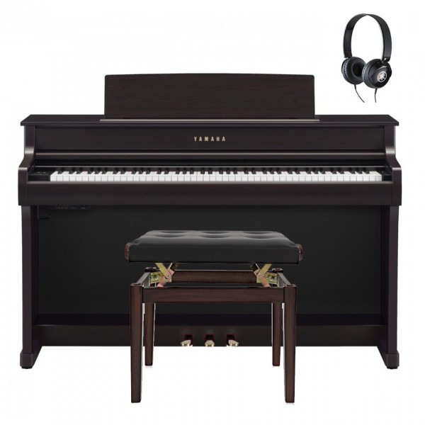 Yamaha CLP 845 Digital Piano Package, Rosewood