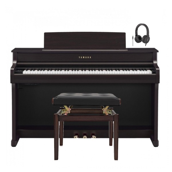 Yamaha CLP 845 Digital Piano Package, Rosewood