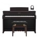 Yamaha CLP 845 Digital Piano Package, Rosewood