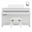 Yamaha CLP 845 Digital Piano Package, Satin White