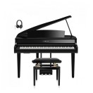 Yamaha CLP 865 Digital Grand Piano Package, Polished Ebony
