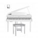 Yamaha CLP 865 Digital Grand Piano Package, Polished White