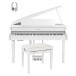 Yamaha CLP 865 Digital Grand Piano Package, Polished White