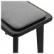 Contemporary Piano Stool by Gear4music, Matte Black