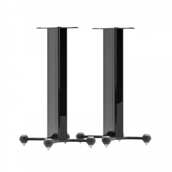 Monitor Audio Studio 89 Bookshelf Speaker Stands (Pair), Black