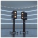 Monitor Audio Studio 89 Bookshelf Speakers with Stands (Pair), Black - Beauty Shot