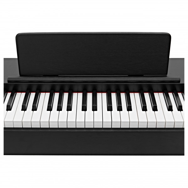 Keynote Contemporary Piano by Gear4music + Stool Pack, Matte Black