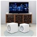 Monitor Audio Radius 390 Subwoofer, Satin White Lifestyle View 3