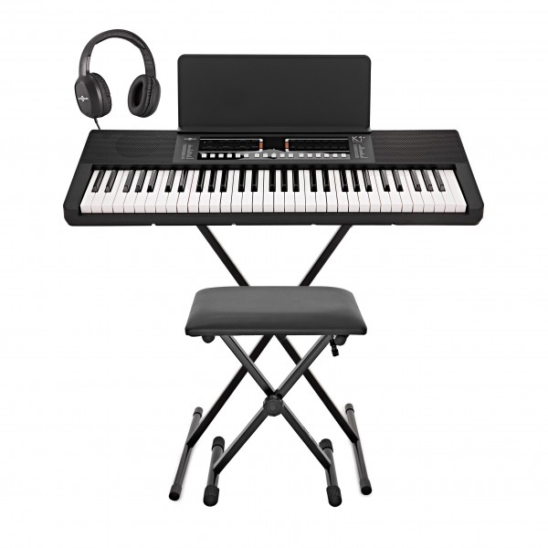 K1 61 Note Key Lighting Keyboard with Bluetooth by Gear4music Complete Pack at Gear4music