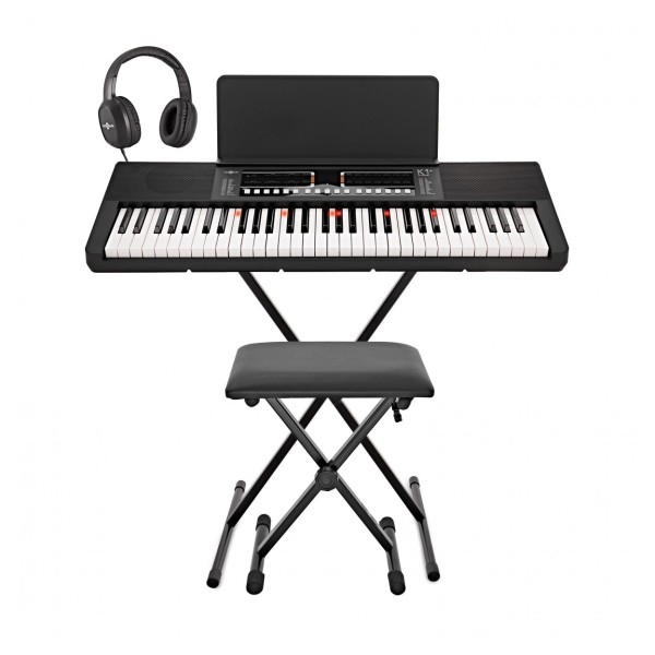 K1+ 61-Note Keyboard by Gear4music, Complete Pack