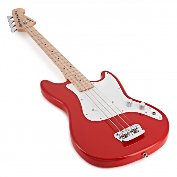 Squier Bronco Bass レッド ミディアムスケール Squier Bronco Bass, Torino Red at Gear4music