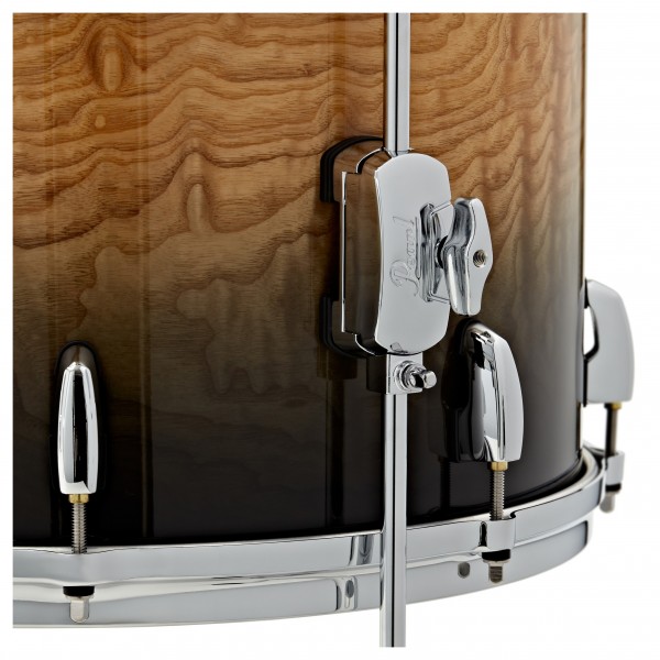 Pearl Masterworks 4pc Shell Pack, Natural to Black Burst Tamo at