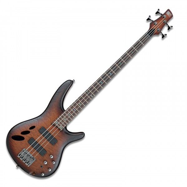 Ibanez SR 30th Anniversary Bass Guitar, Natural Browned Burst FFat