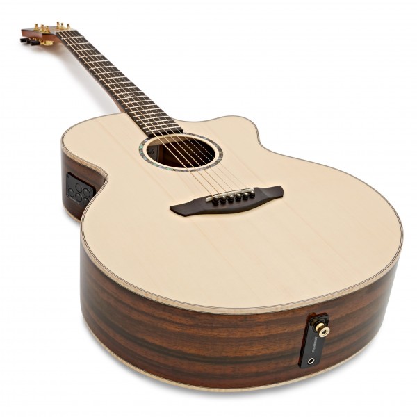 Faith Jupiter Cutaway Electro Acoustic, Hi Gloss Natural angle