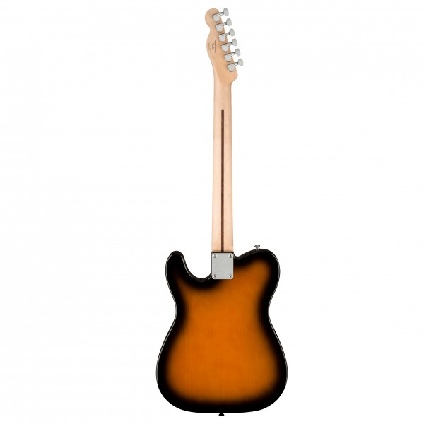 Squier Bullet Telecaster, Brown Sunburst back
