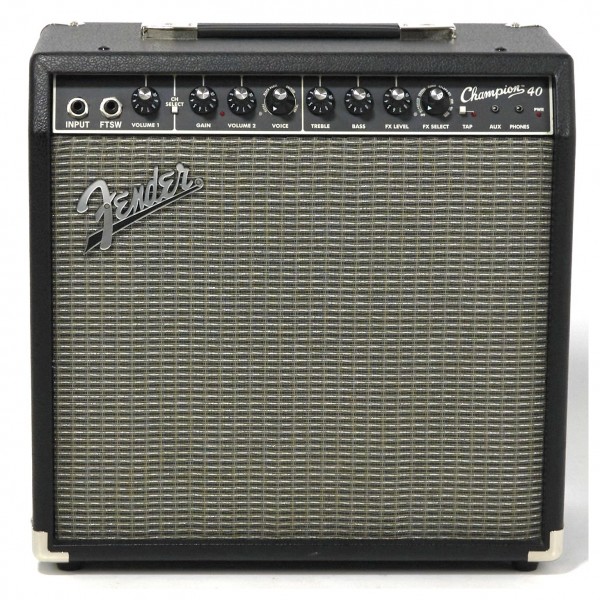 Fender Champion 40 Guitar Amplifier Combo with Effects - Secondhand