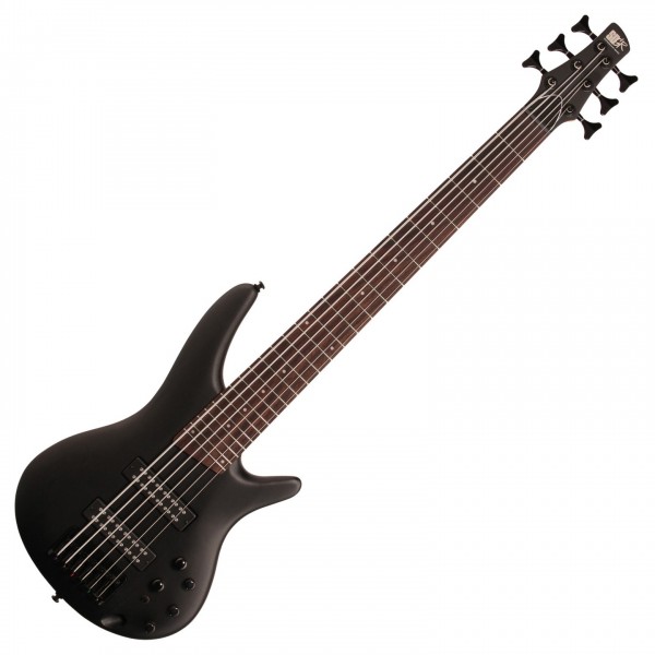 Ibanez SR306EB Bass Guitar, Weathered Black