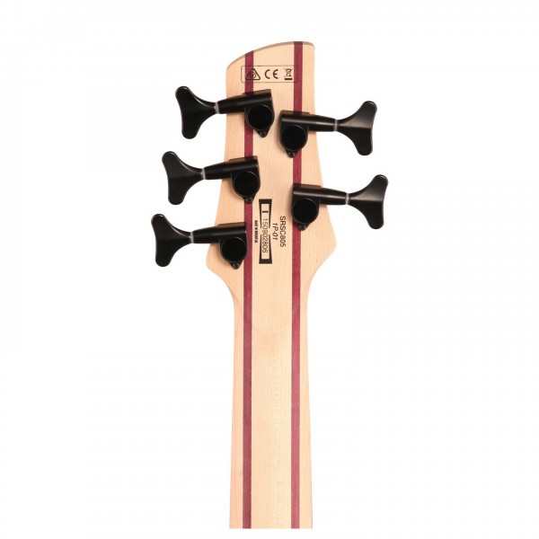 Ibanez SRSC805 Bass Guitar, Deep Twilight Flat