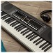 K1 61-Note Keyboard by Gear4music, Headphone Pack