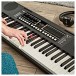 K1+ 61-Note Key-Lighting Keyboard with Bluetooth by Gear4music