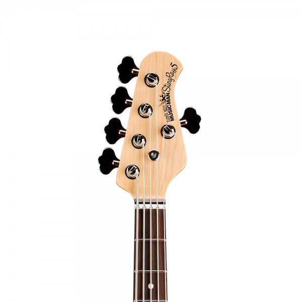 Music Man StingRay-5 Bass Guitar, RN, Black