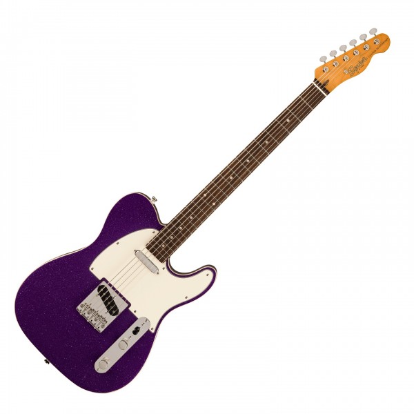 Squier FSR Classic Vibe Baritone Custom Telecaster, Purple Sparkle