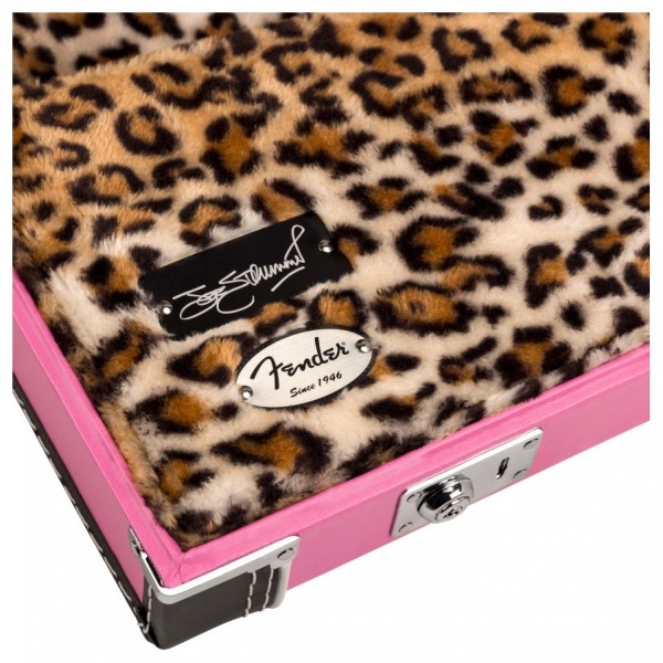 Fender Joe Strummer Strat/Tele Case, Pink Leopard