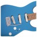 Charvel Pro Mod DK22 SSS Trem, Electric Blue, Front Body Closeup