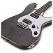 Jet Guitars JS-500 Ebony, Black Sparkle