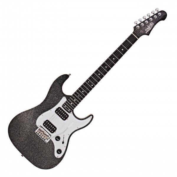 Jet Guitars JS-500 Ebony, Black Sparkle