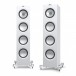 KEF Q750 Floorstanding Speakers (Pair), White