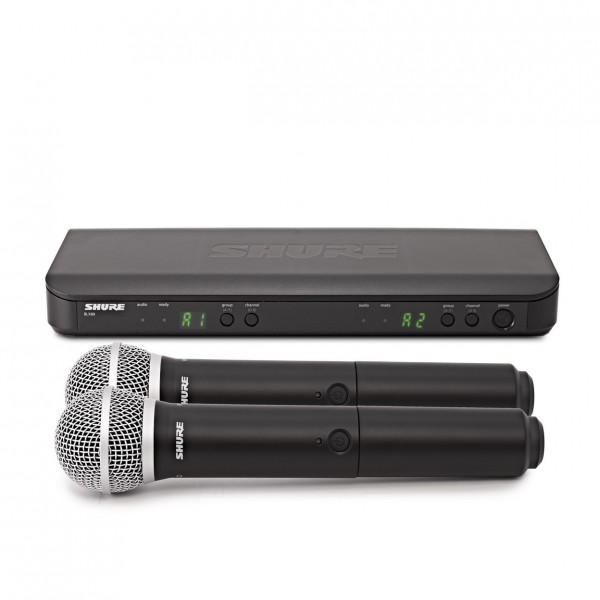 Shure BLX288E/PG58-S8 Dual Handheld Wireless Microphone System