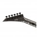 Jackson X Series Soloist SLX DX Silver Mercury Crackle - Headstock, Back