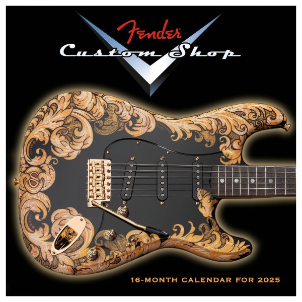 Fender 2025 Fender Custom Shop Calendar