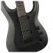 Jackson Pro Plus XT Soloist SLAT HT6 Baritone, Ebony Fingerboard, Satin Black - Bridge