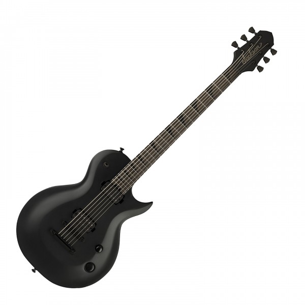 Jackson Pro Plus XT Monarkh SC T6 Baritone, Ebony Fingerboard, Satin Black - Front