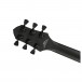 Jackson Pro Plus XT Monarkh SC T6 Baritone, Ebony Fingerboard, Satin Black - Headstock, Back