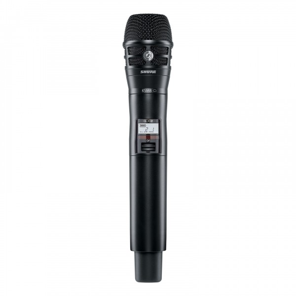 Shure QLXD2/K8B-K51 Digital Wireless Handheld Microphone Transmitter - Transmitter