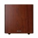 Monitor Audio Radius 380 Subwoofer, Walnut Forward View 2