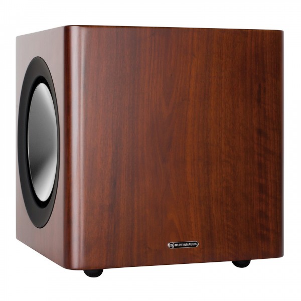 Monitor Audio Radius 380 Subwoofer, Walnut Front View