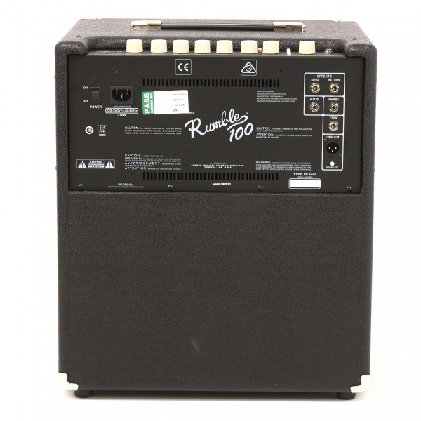 Fender Rumble 100 1x12 Bass Combo - Secondhand