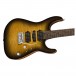 Charvel MJ DK24 HSH 2PT W Mahogany with Flame Maple, Wenge Fingerboard, Antique Burst - Body